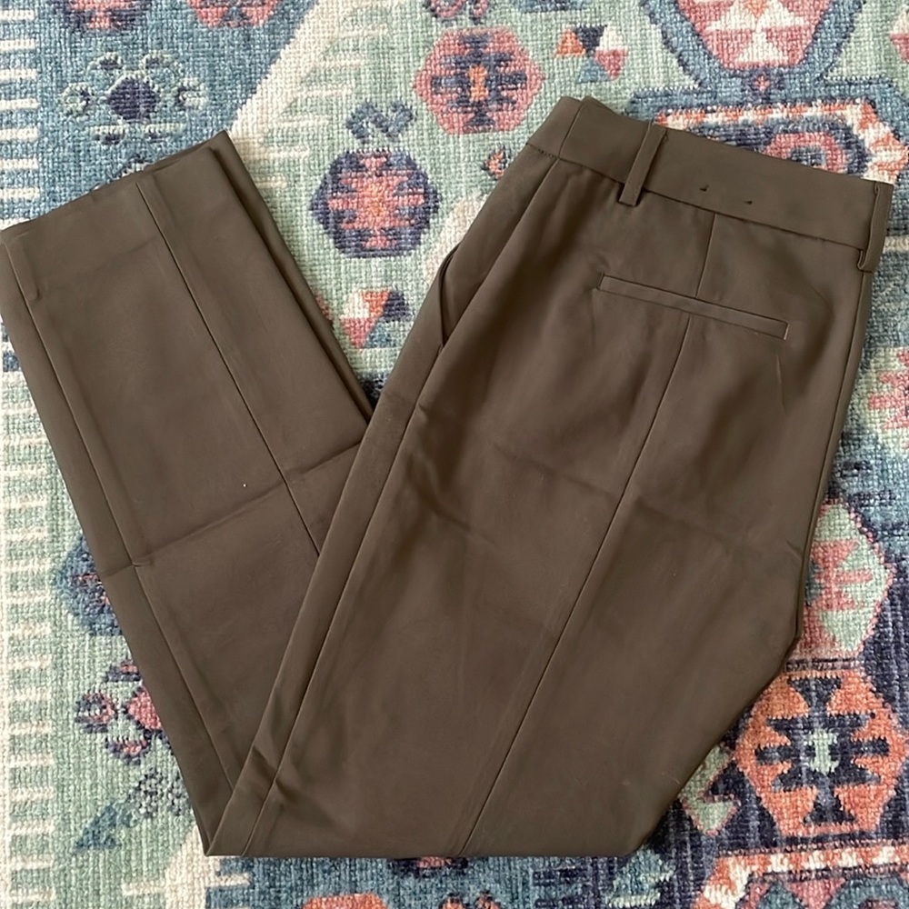 Express Dark Green Columnist ankle pants size 6